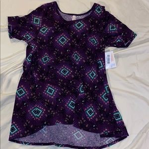 Purple Aztec perfect tee